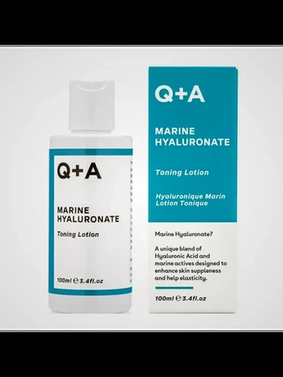 Q+A Marine Hyaluronate тоник 100мл