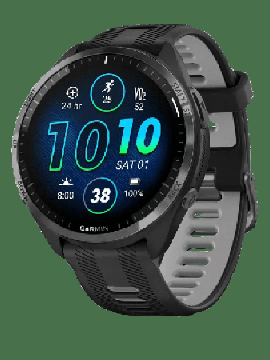 Garmin Forerunner 965 Amoled Black/Powder Gray Titanium