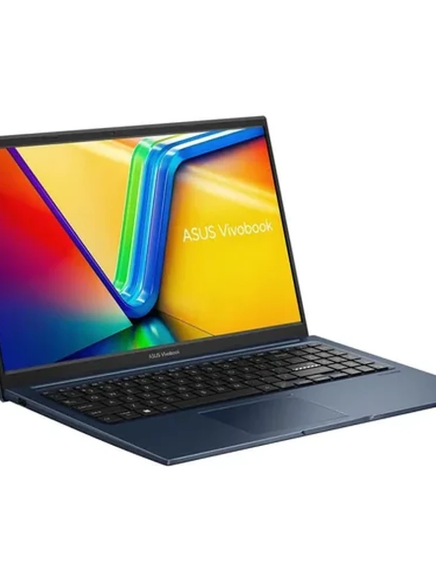 Ноутбук Asus Vivobook 15 [15.6"], (Intel Core i3-1315U 6/8, 4.50ГГц, 10МБ, 10нм), 8ГБ DDR4, 500ГБ NVME, 15.6" 1920x1080, DOS, Синий