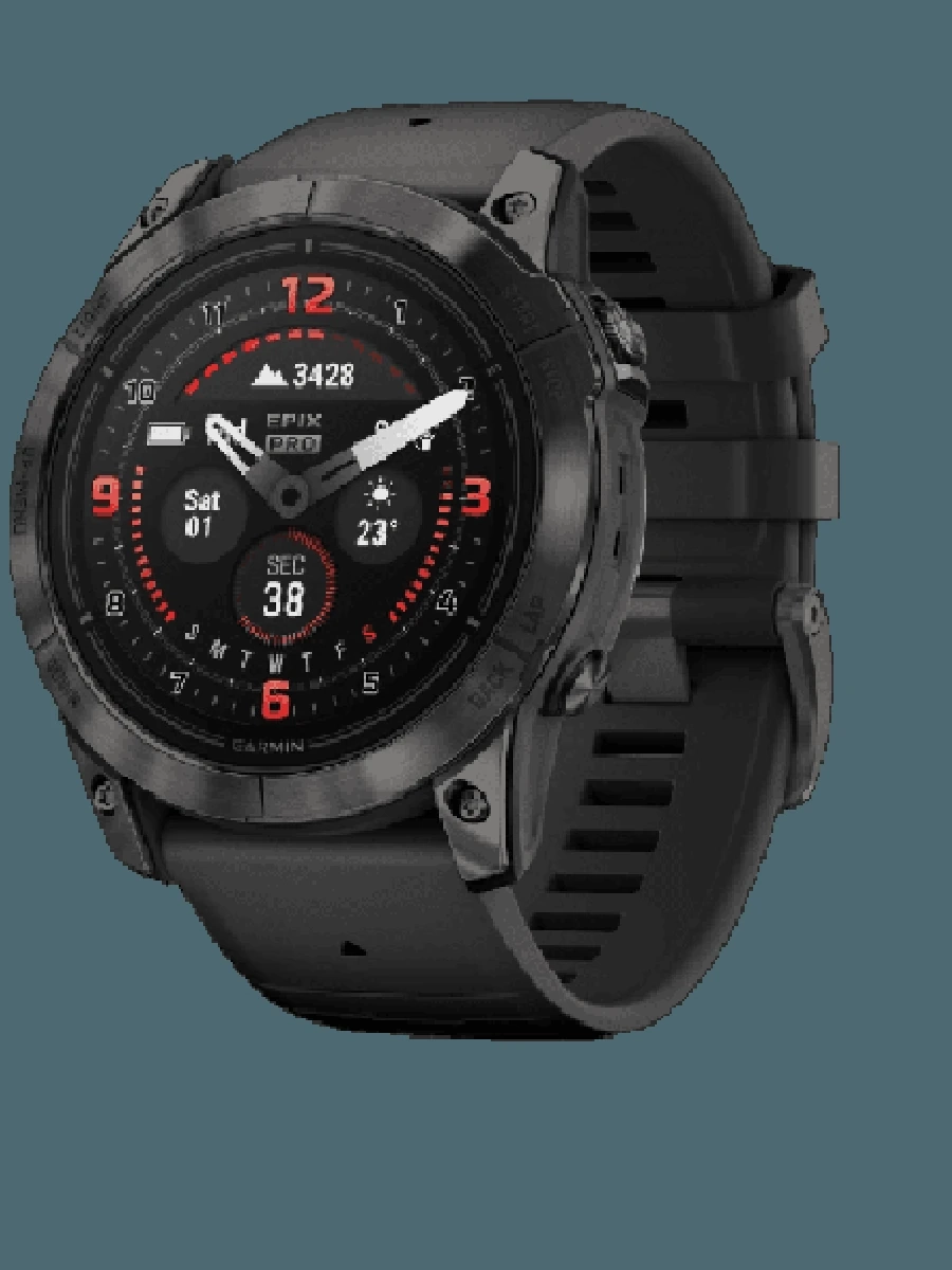 Garmin Epix Pro (Gen 2) Sapphire Edition 51 mm Carbon Gray DLC Titanium