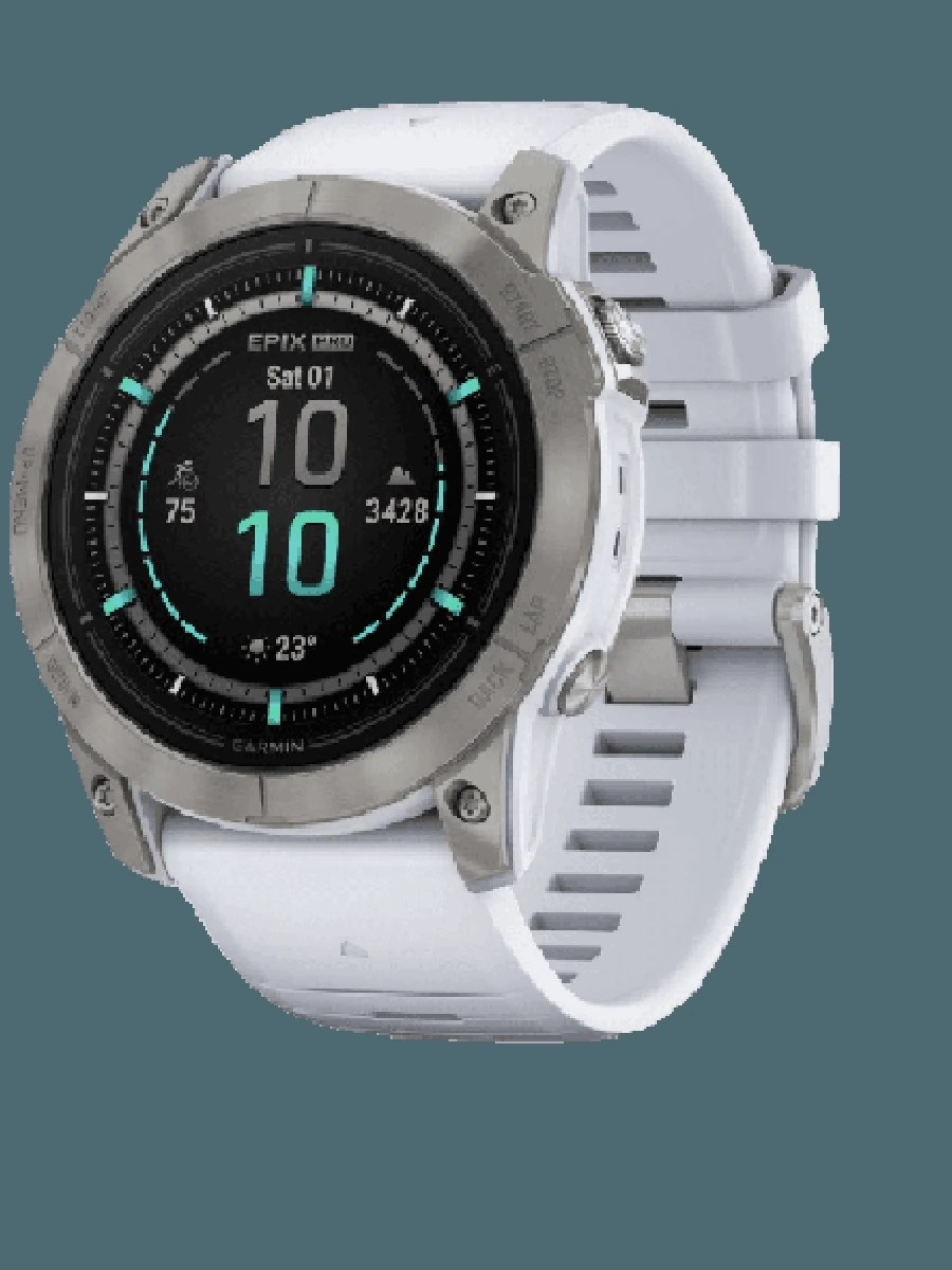 Garmin Epix Pro (Gen 2) Sapphire Edition 51 mm Titanium Whitestone