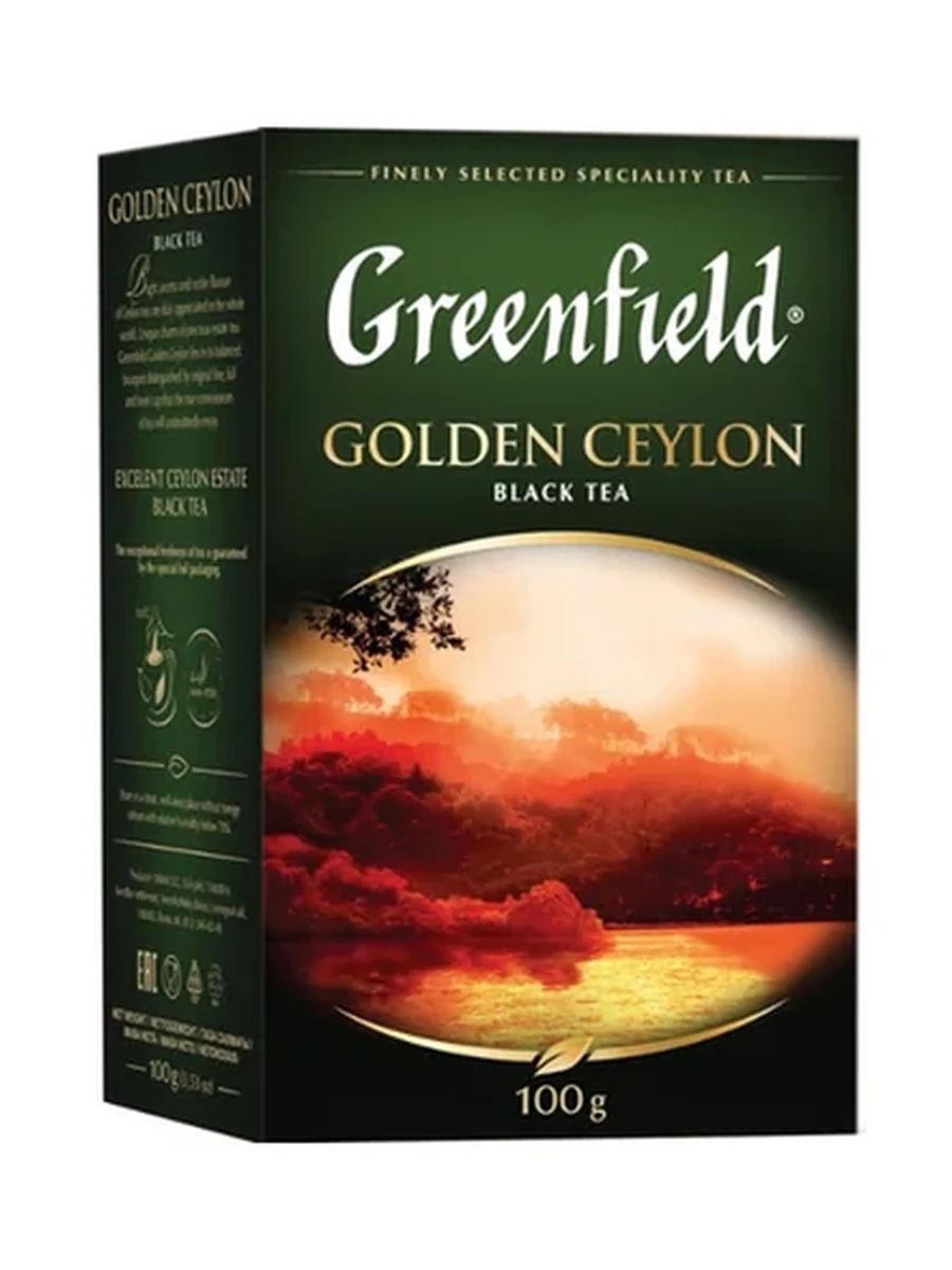 Чай Greenfield Golden Ceylon 100гр
