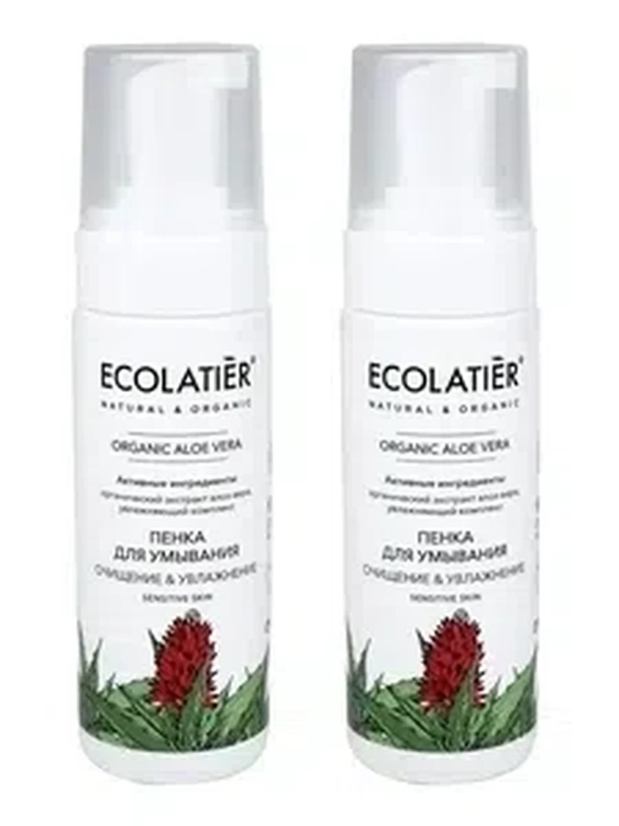 Пенка д/умывания Ecolatier Aloe Vera 150мл