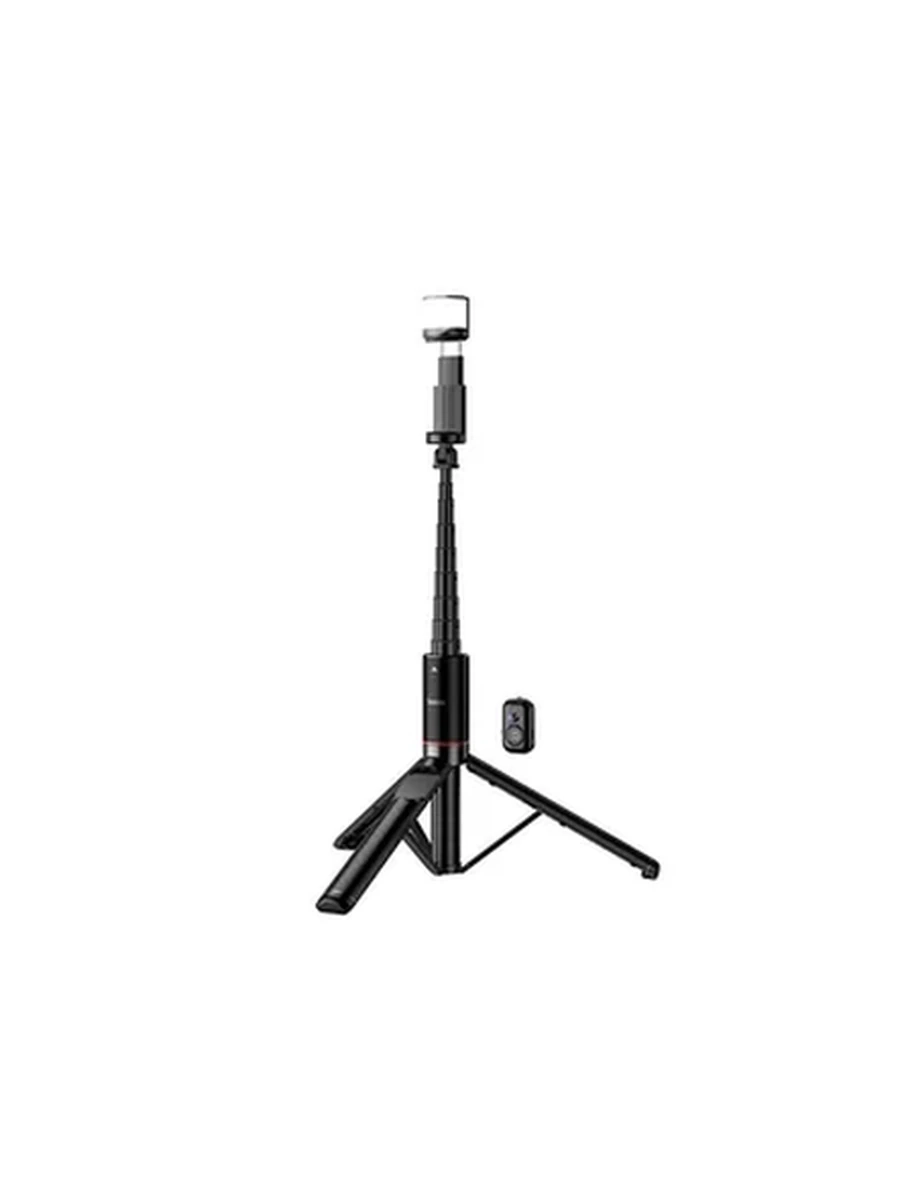 Монопод HOCO K34 Spring live broadcast holder with fill light (Black) ch