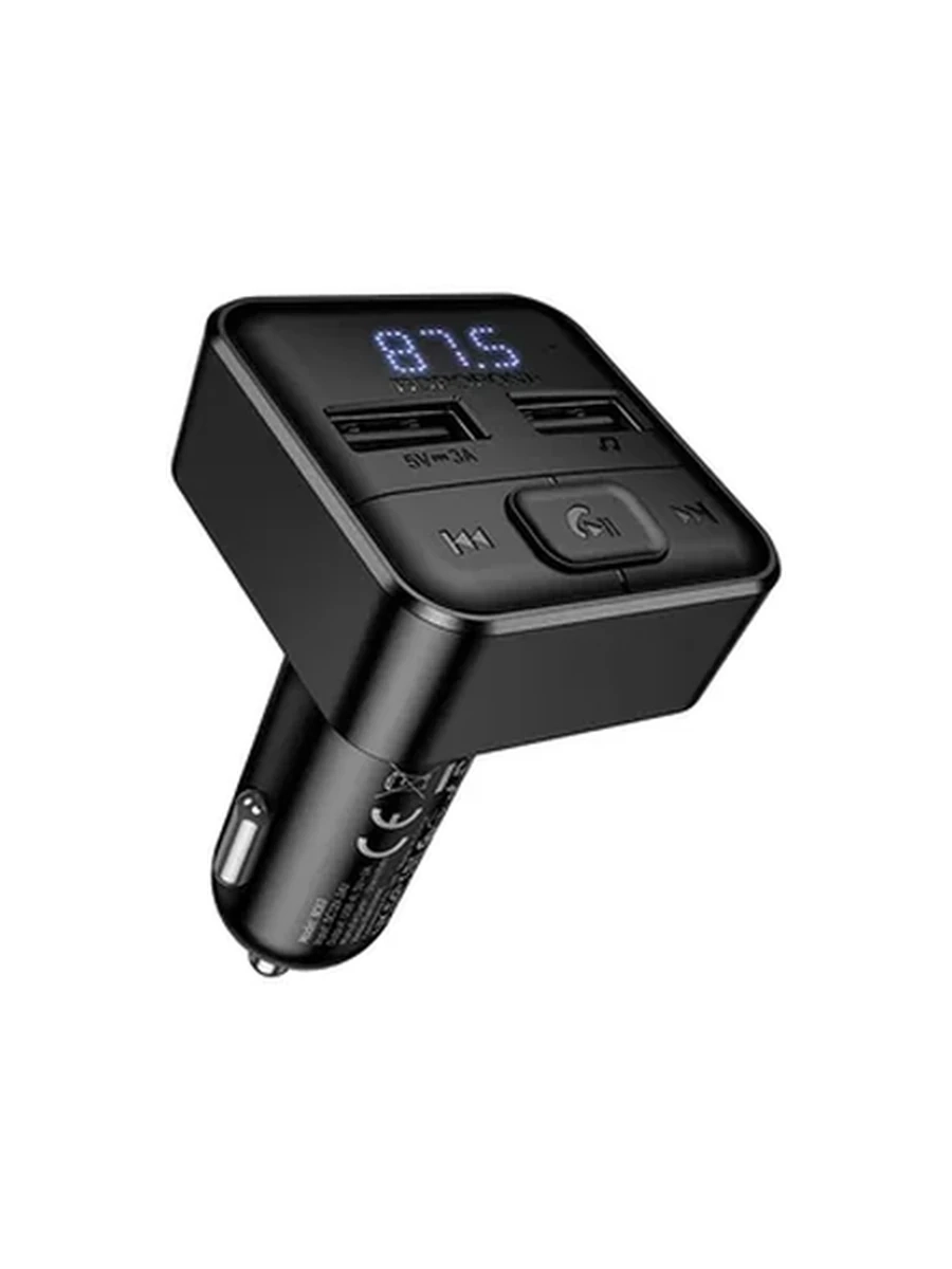Модулятор bluetooth BOROFONE BC63 Selecto car BT FM transmitter