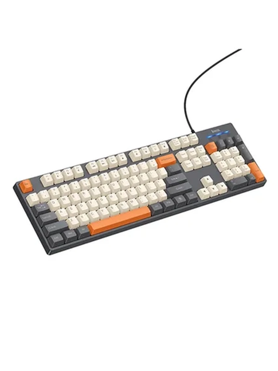Клавиатура HOCO GM61 Murphy 3-color wired keyboard(russian version)(Black)