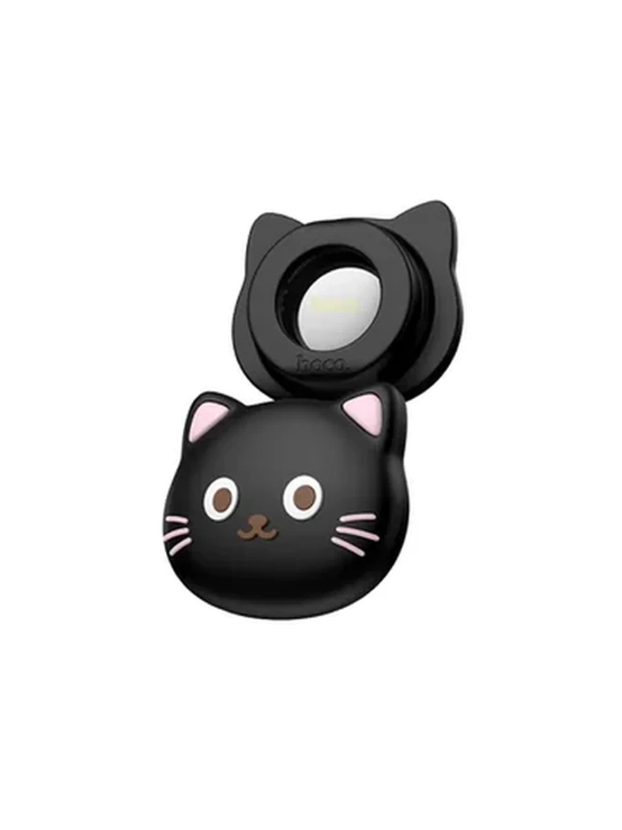 Air Tag HOCO E91D Tiger smart anti-lost device(cat collar type) black