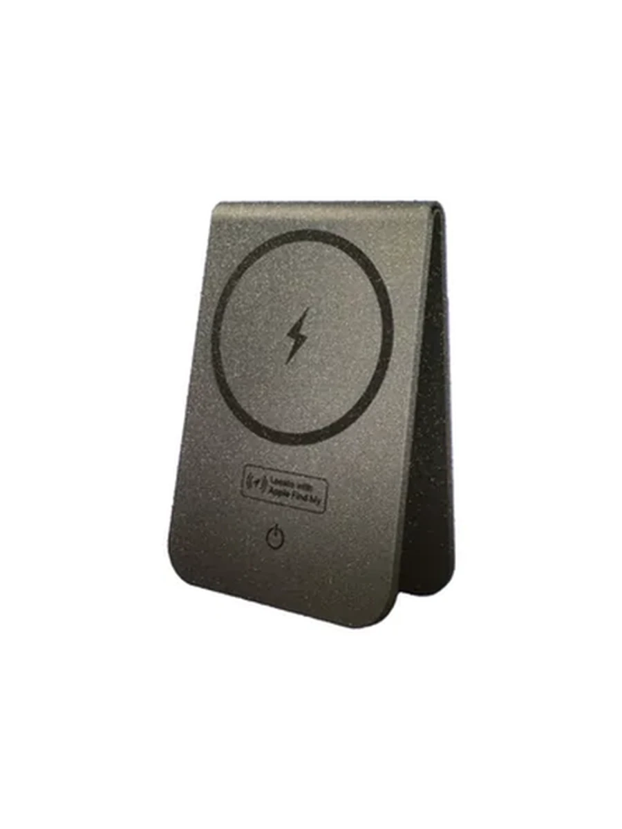 Air Tag Loshall Wallet Adjustable Phone Stander K01 Black