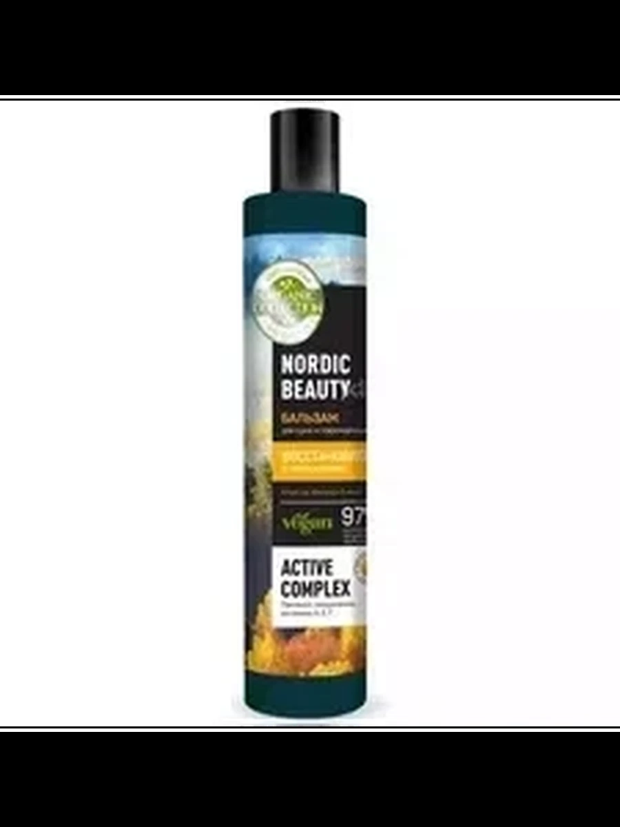 Бальзам д/волос ORGANIC COLLECTION восстановление и рост 400мл