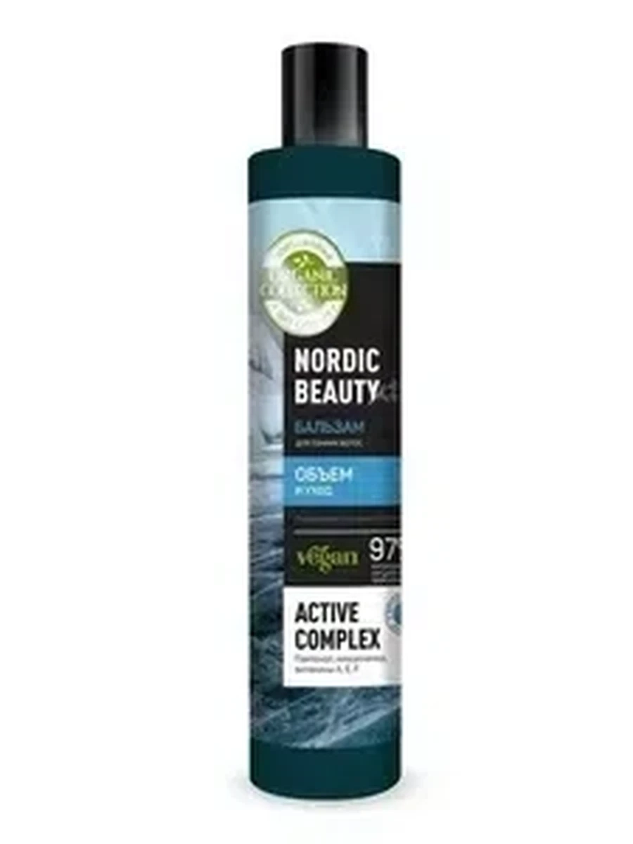 Бальзам д/волос ORGANIC COLLECTION объем и уход 400мл