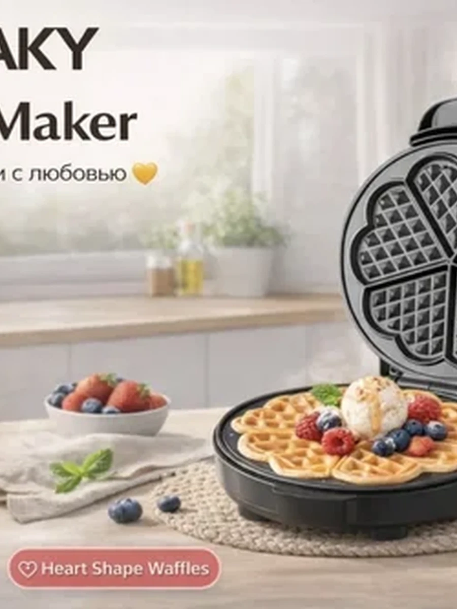 Вафельница Jamaky