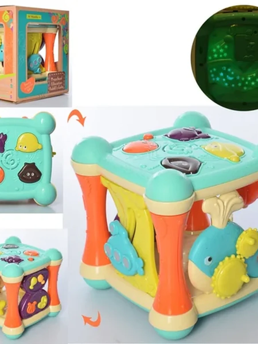 Бизикуб Preschool Education Rubics Cube 9910 №3