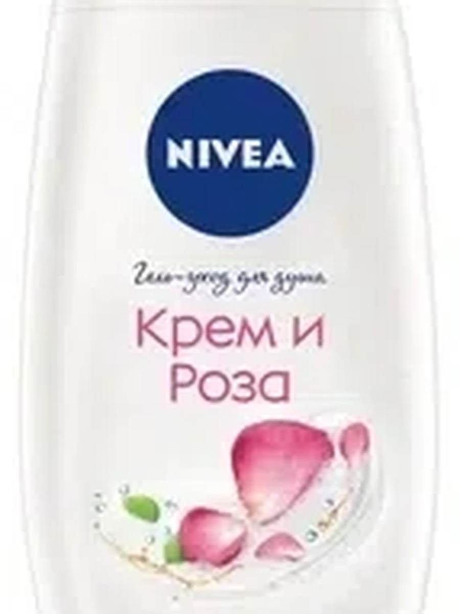 Гель д/душа NIVEA крем роза 250мл