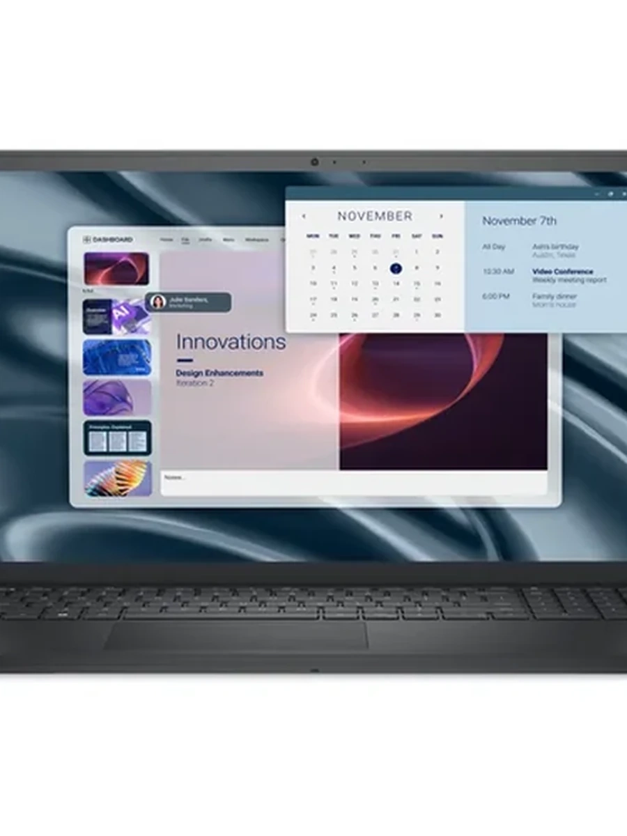 Ноутбук Dell Pro 15 Essential [15.6"], (AMD Ryzen 5 7520U 4/8, 4.30ГГц, 4МБ, 6нм), 8ГБ DDR5, 500ГБ NVME, 15.6" IPS 1920x1080, DOS, Черный