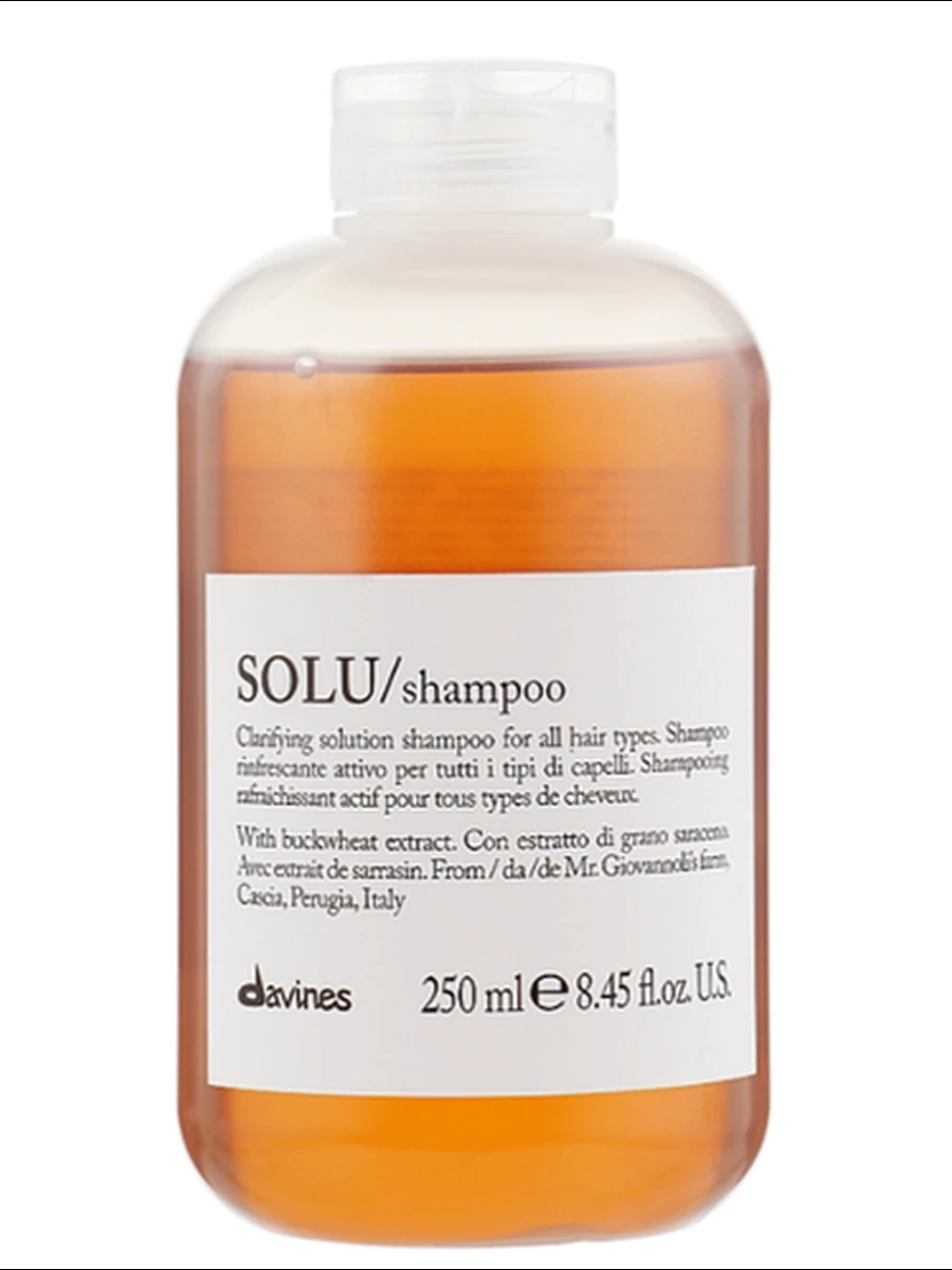SOLU/shampoo 250 ml - Активно освежающий шампунь для глубокого очищения волос 250 мл