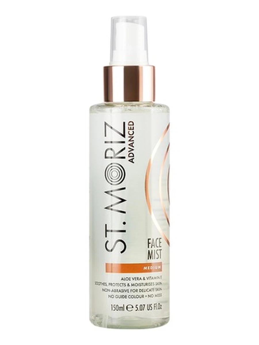 ST.MORIZ спрей для лица глуб.увлажн.с витамином Е и Алоэ Вера 150мл
