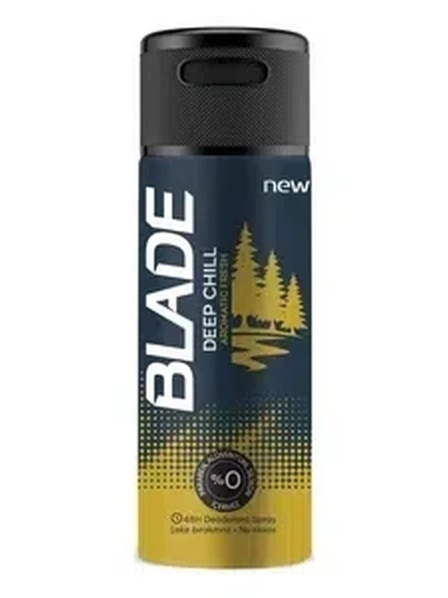 ДЕЗОДОРАНТ BLADE DEO DEEP CHILL СПРЕЙ МУЖСКОЙ 150МЛ