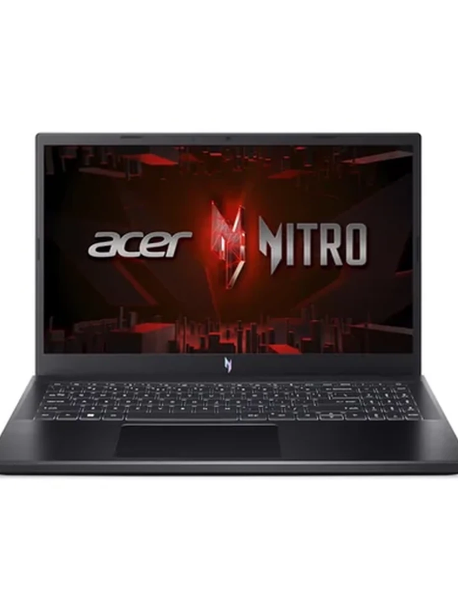 Ноутбук Acer Nitro V15 [15.6"], (Intel Core i5-13420H 8/12, 4.60ГГц, 12МБ, 10нм + NVIDIA RTX 2050 4ГБ), 24ГБ DDR5, 500ГБ NVME, 15.6" IPS 1920x1080, NO, Черный