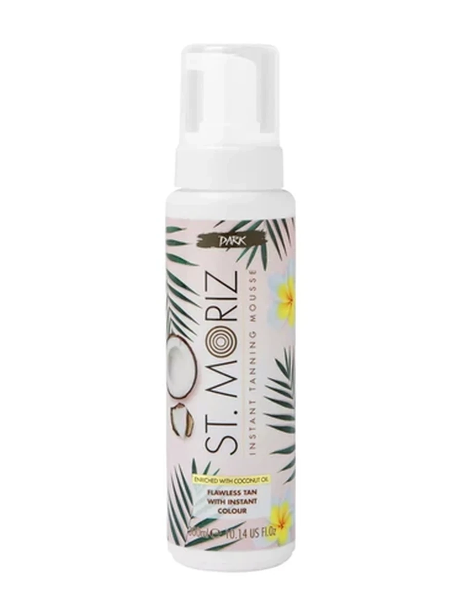 ST.MORIZ тон.мусс с маслом Кокоса темный оттенок 300мл