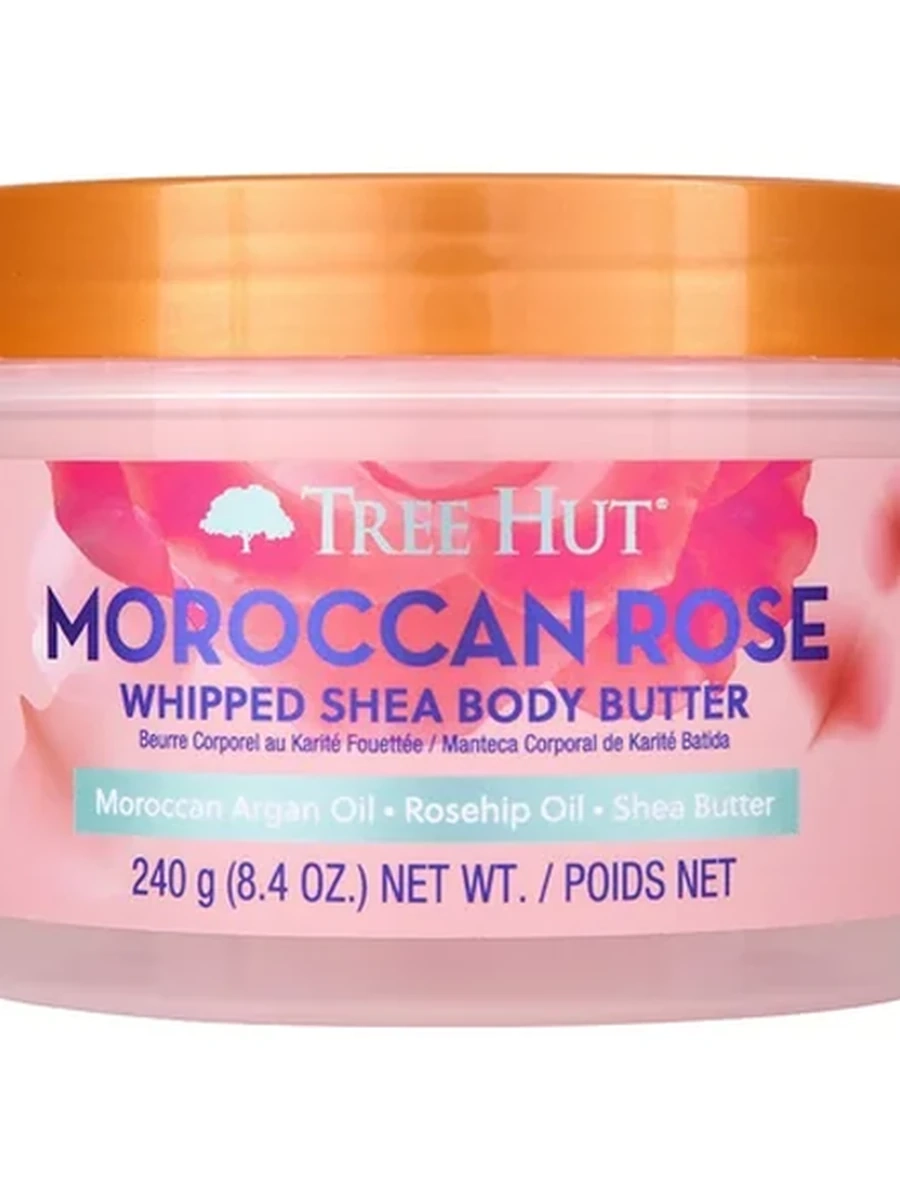 THREE HUT MOROCCAN ROSE Whipped Body Butter 240g
