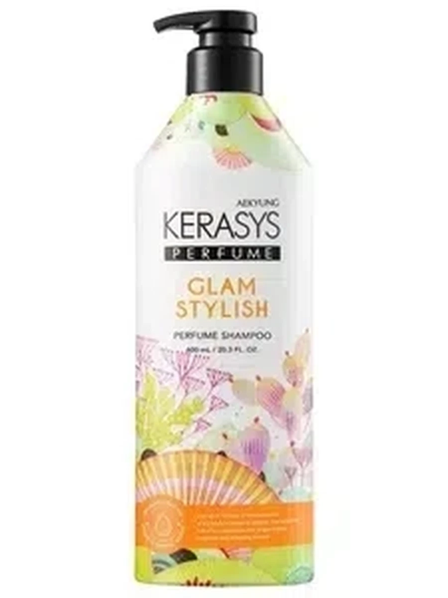 Шампунь Kerasys classic perfume glam stylish д/всех типов 600мл