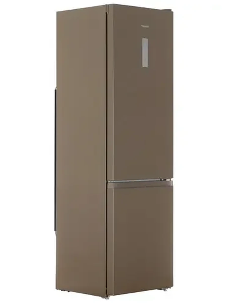 Холодильник Hotpoint HT 6200 BZ [НМК/60x200x66/323л/No Frost/Линейный/Дисплей] Бронзовый