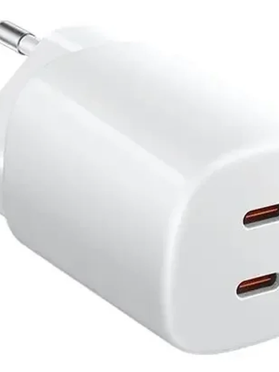 Сетевое ЗУ Xiaomi Nano Turbo Charging [45Вт,USB-C*2,без кабеля,белый]