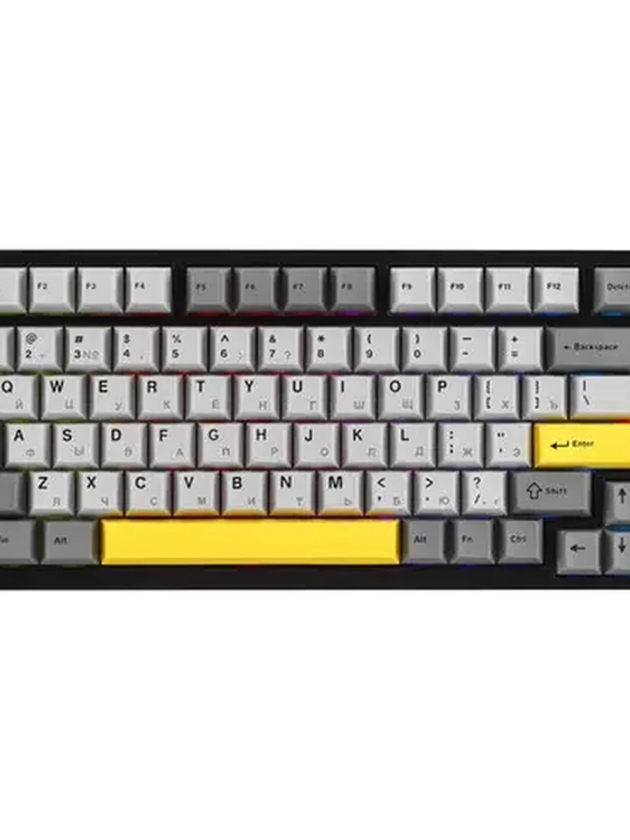 Клавиатура проводная + беспроводная AJAZZ AK820 Pro черный [механическая, подсветка, RGB, Ajazz Gift Switch]