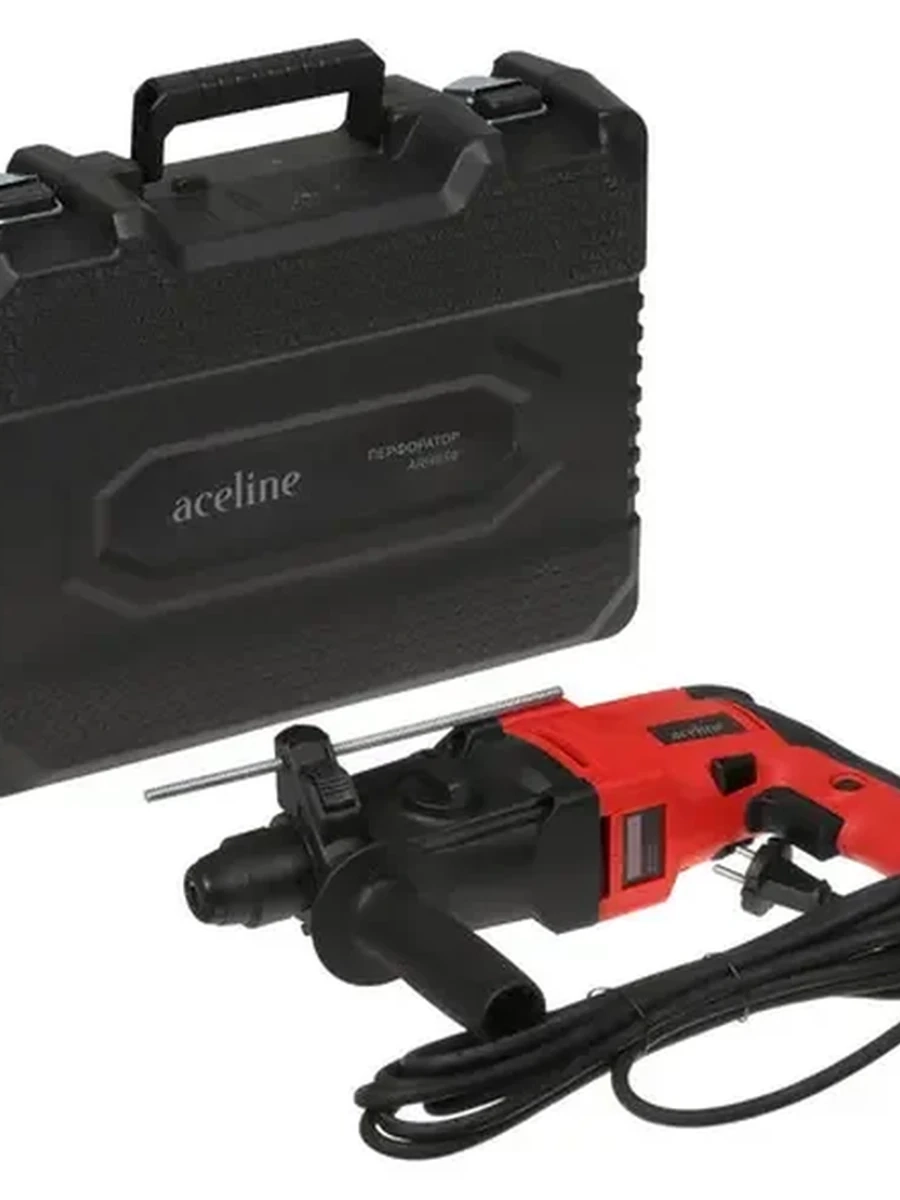 Перфоратор Aceline ARH850 [SDS-Plus, 850 Вт, 2.2 Дж, 2000 об/мин, 6300 уд/мин,  кейс]