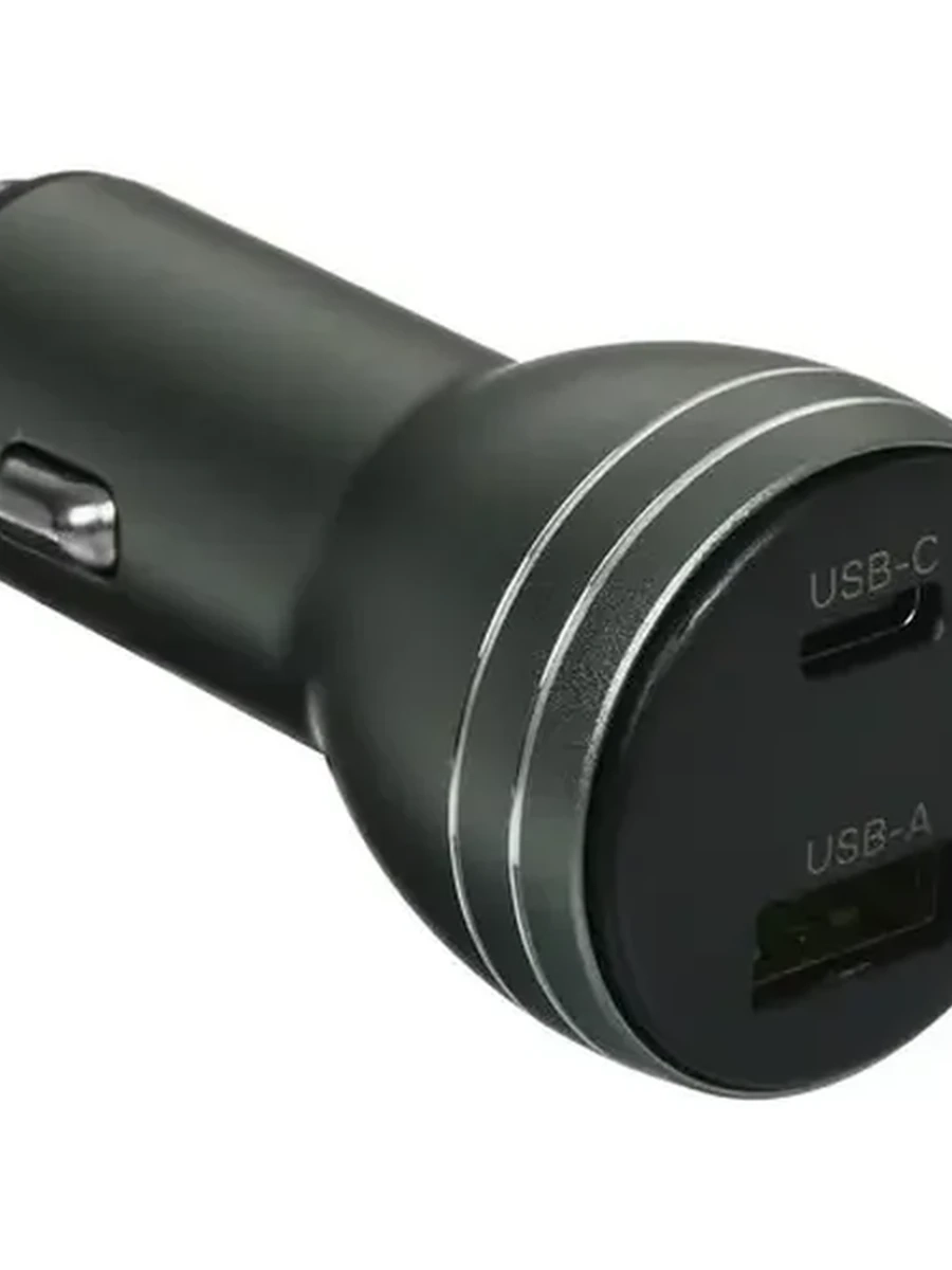 АЗУ DEXP D20ACQCPDMG (20W, USB-A+USB-C, QC 2.0, 3.0,PD, 3.0, AFC, FCP, металл, серый)