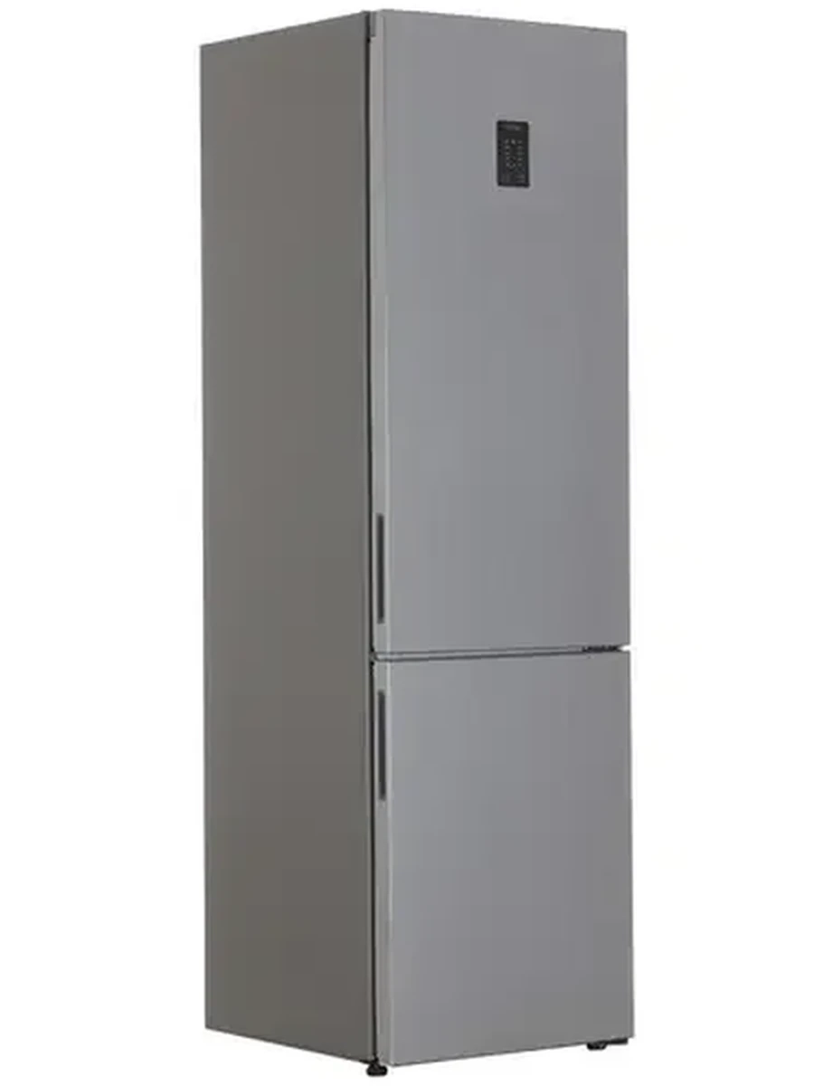 Холодильник Samsung RB37A5200SA/WT [НМК/59,5x201x64,7/367л/No Frost/Зона свежести/Инвертор/Дисплей] серебристый