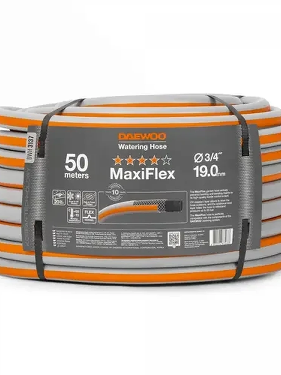 Шланг поливочный Daewoo MaxiFlex DWH 3137 [50 м, 3/4"]