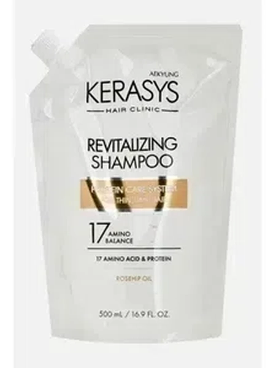 Шампунь Kerasys clinic revitalizing д/ослабленных запаска 500мл