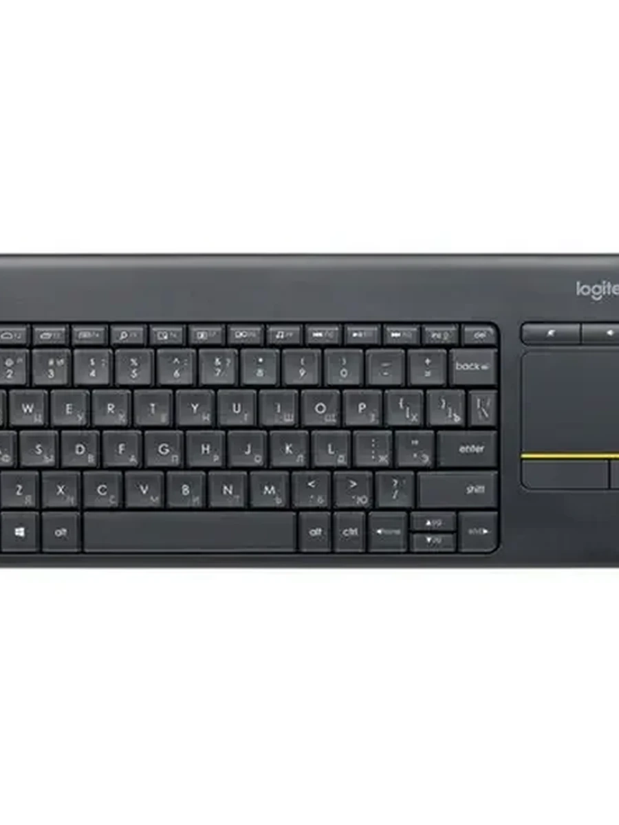 Клавиатура беспроводная Logitech K400 Plus (920-007173) Black - CN