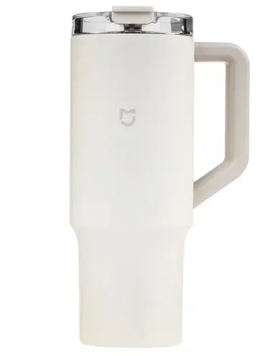 Термокружка Mijia sippy cup [1 л, до 5 ч, корпус - нержавеющая сталь, тритан, колба - нержавеющая сталь, цвет - белый]