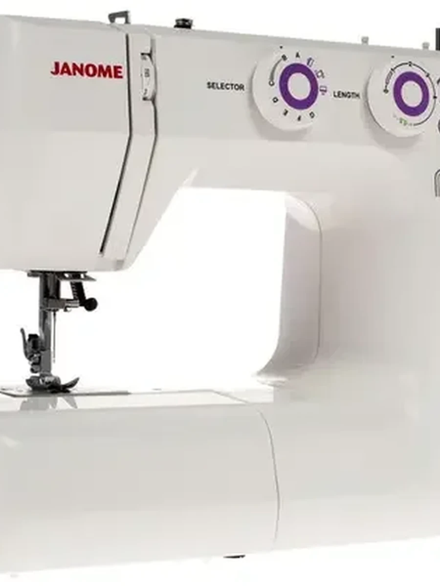 Швейная машина Janome PS 19 [электромеханическая, качающийся челнок, швейных операций 17, петля-автомат]