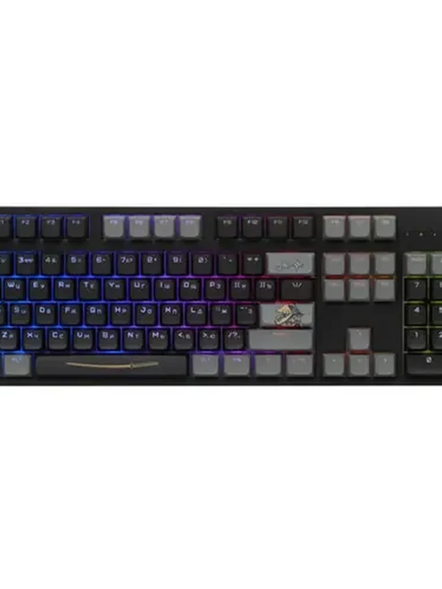 Клавиатура беспроводная ARDOR GAMING Katana V2 (AG-ZD-104AR-CSA-HS-B) [механика, ARDOR, 104кл, PBT, hot swap, CSA, RGB, 2.4G+Bluetooth] Черный