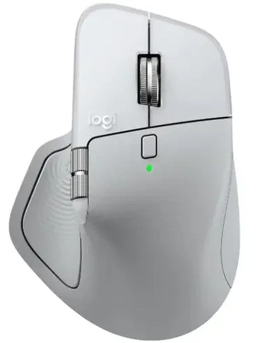 Мышь беспроводная Logitech MX MASTER 4 for Mac Pale gray (910-007582)