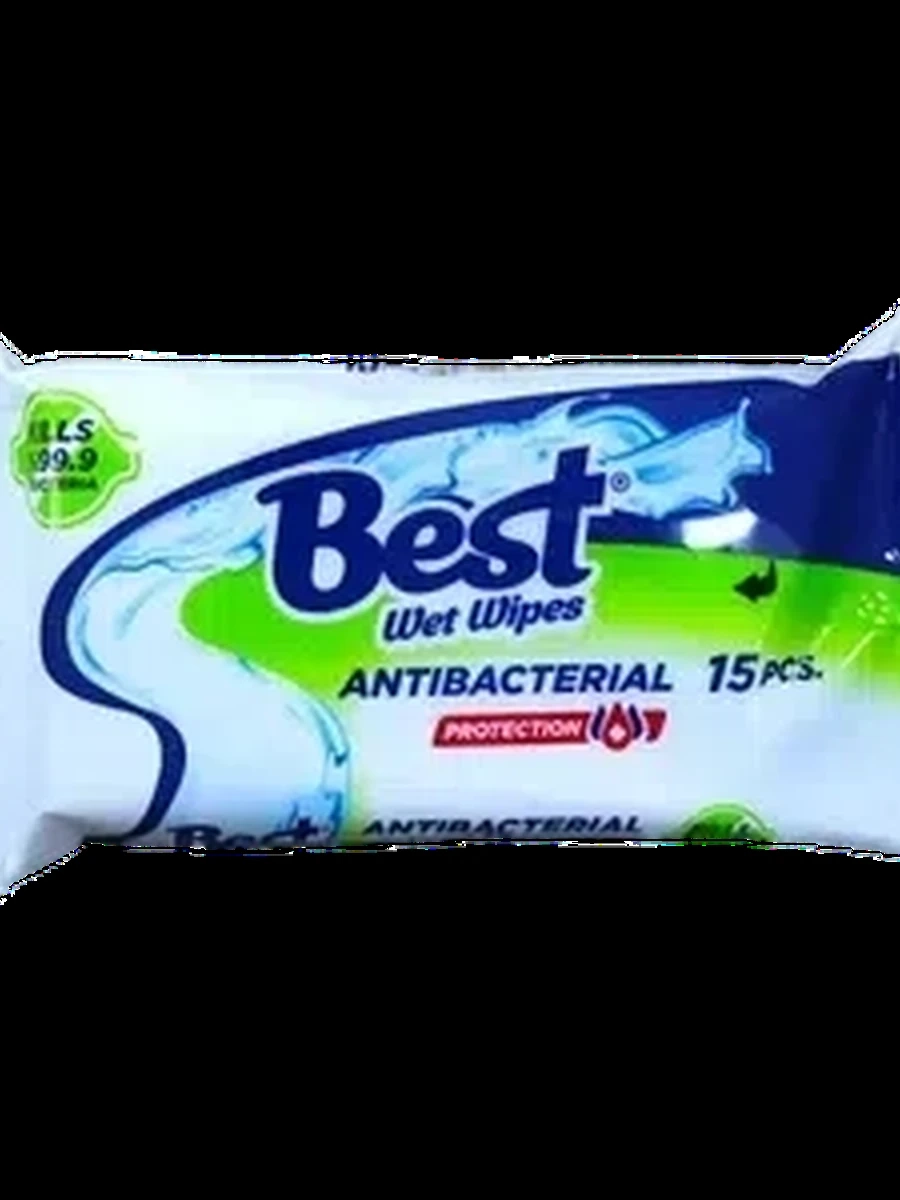 Салфетки Best Antibacterial 15шт