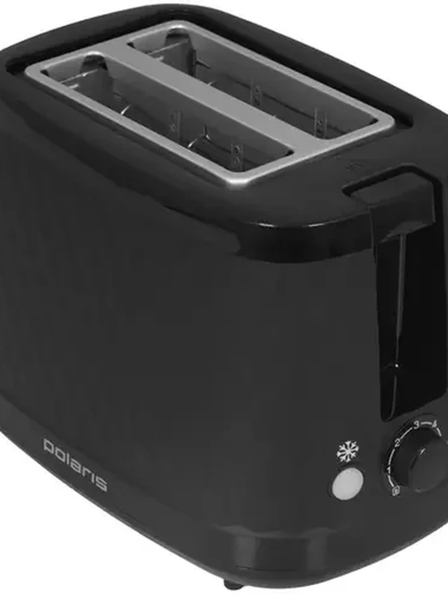 Тостер PET 0733A Черный POLARIS[900Вт]