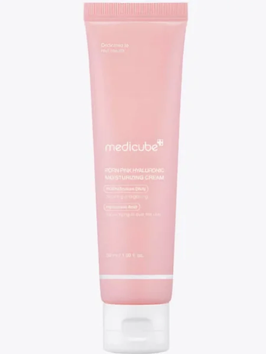 Увлажняющий крем с ПДРН и гиалуроновой кислотой Medicube PDRN Pink Hyaluronic Moisturizing Cream