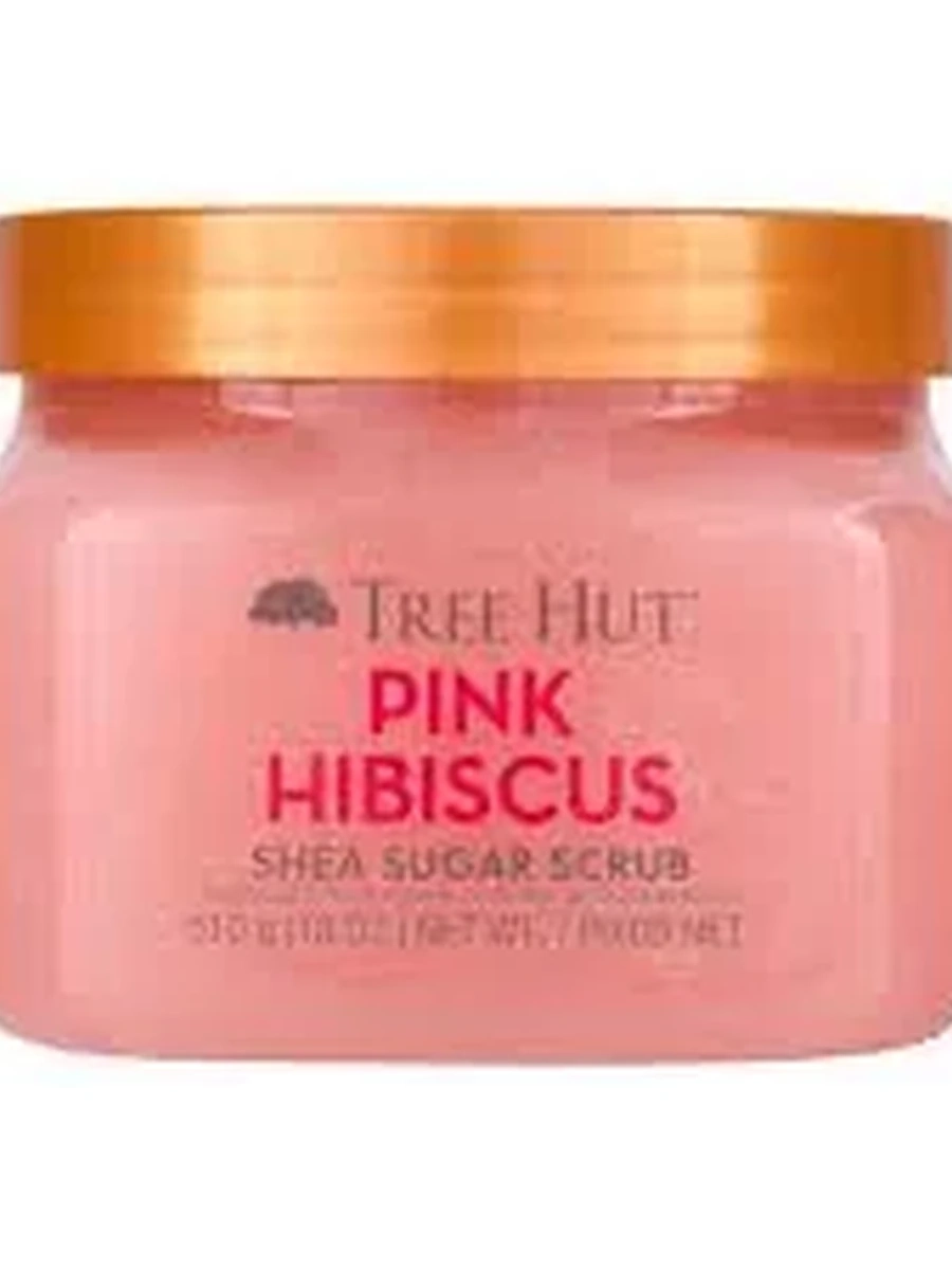 Цветочно-фруктовый скраб для тела Tree Hut Pink Hibiscus Shea Sugar Scrub