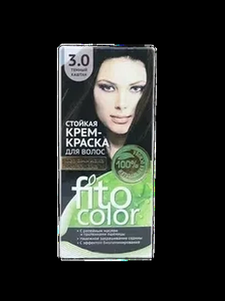 Краска Fitocolor темный каштан 3.0