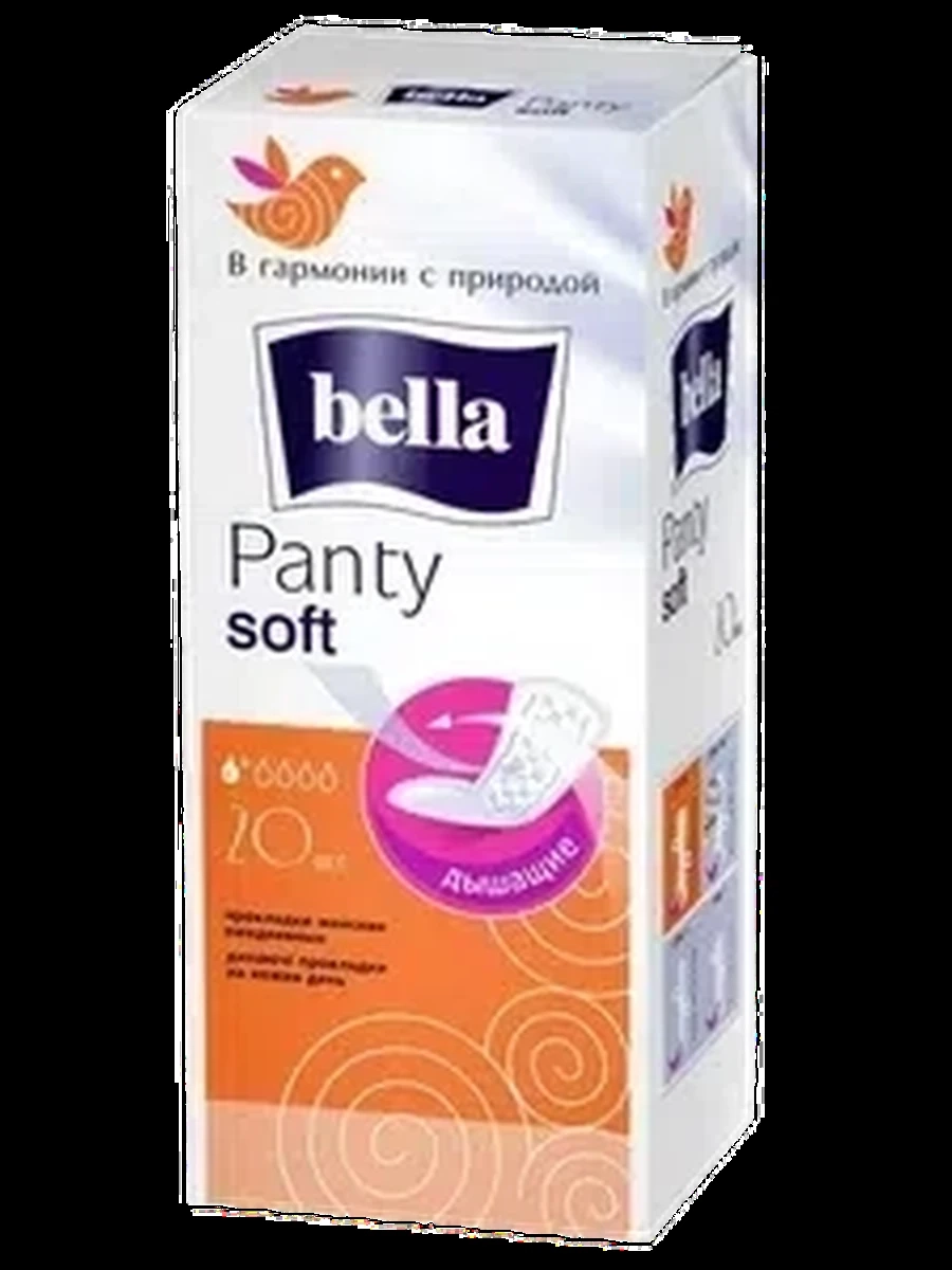 Bella Panty Soft Белая Серия 20шт