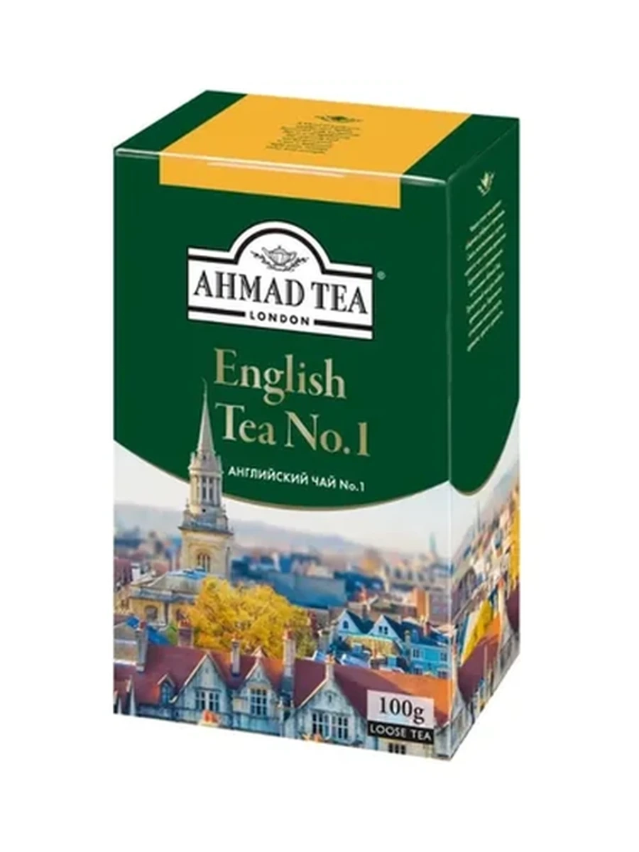 ЧАЙ ЧЕРНЫЙ AHMAD TEA ENGLISH TEA №1 100ГР