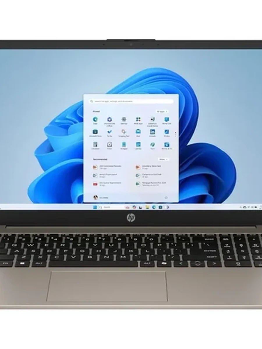 Ноутбук HP Laptop 15 [15.6" FC / FD], (Intel Core i3-N305 8/8, 3.80ГГц, 6МБ, 10нм), 8ГБ DDR4, 2000ГБ NVME, 15.6" IPS + Touch 1920x1080, NO, Золотой