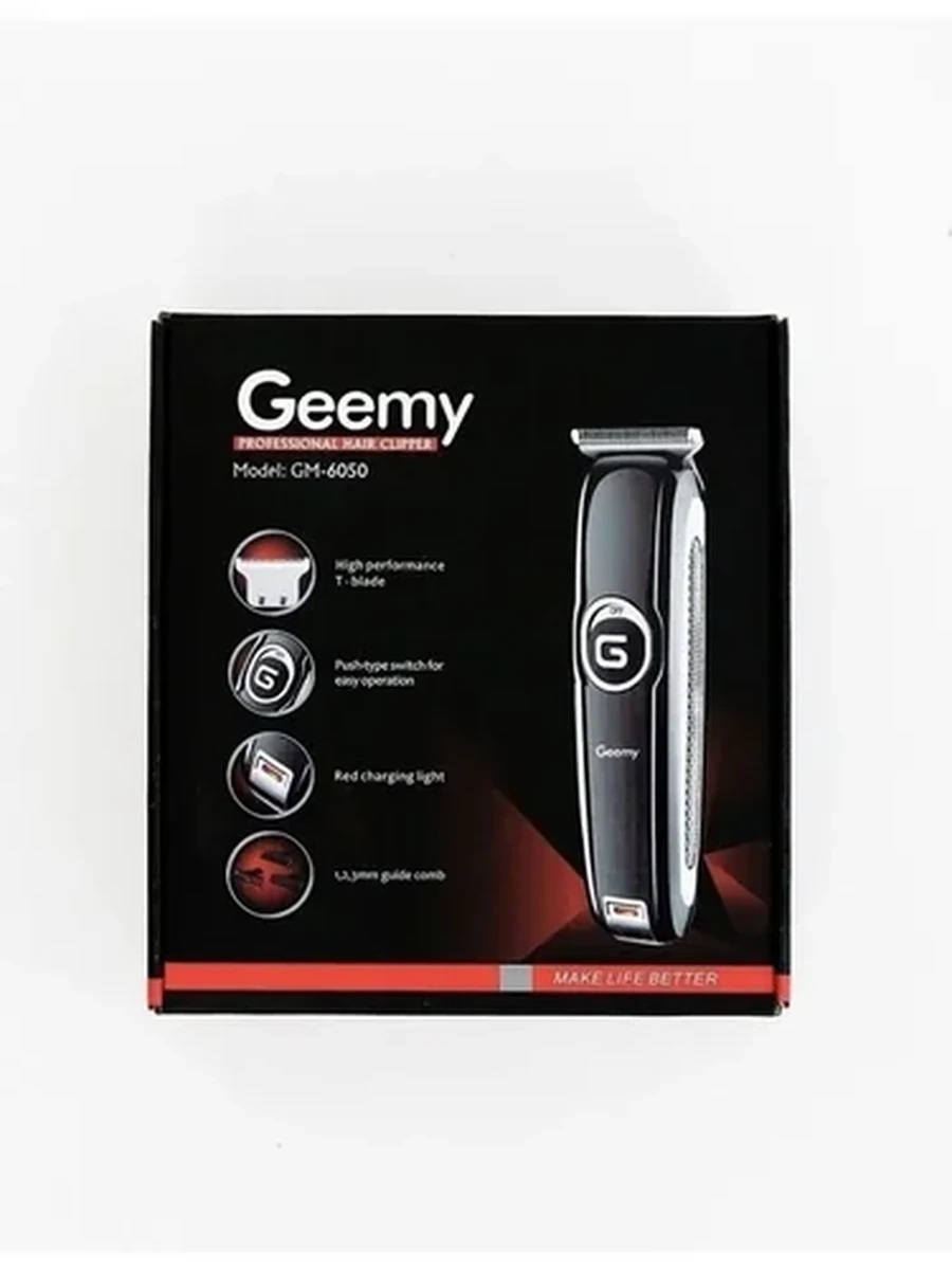 Профессиональная машинка-триммер Geemy GM-6050.