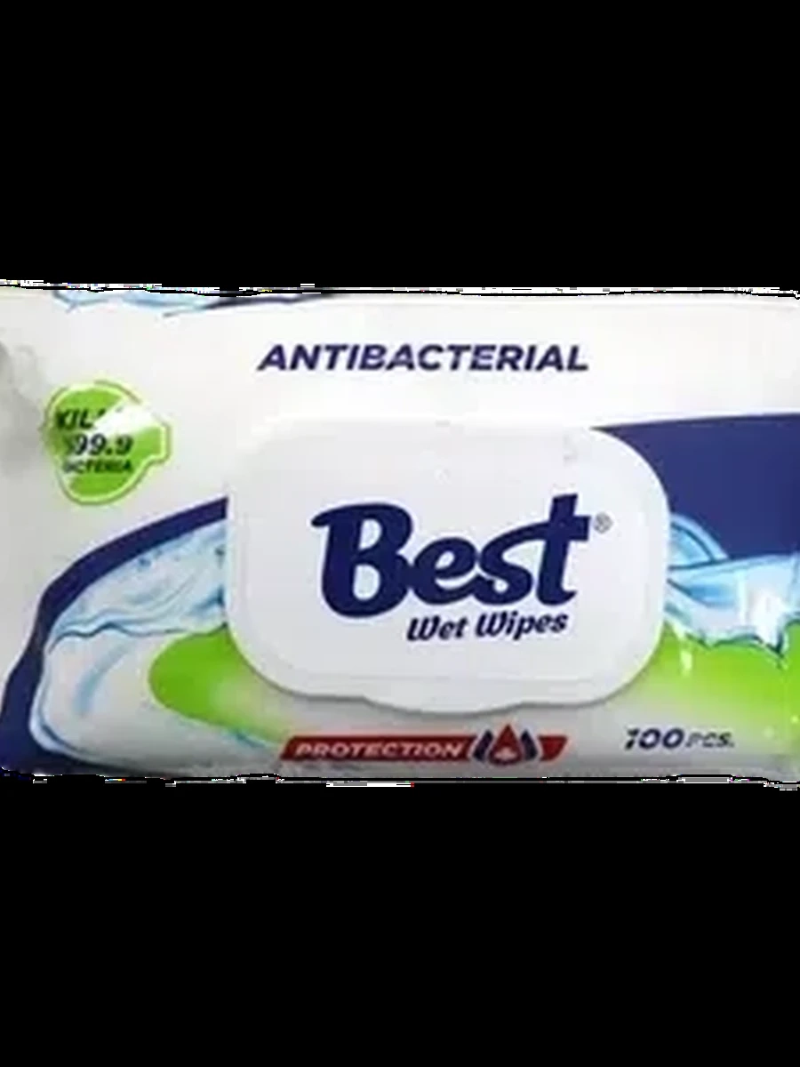 Салфетки Best antibacterial 100шт