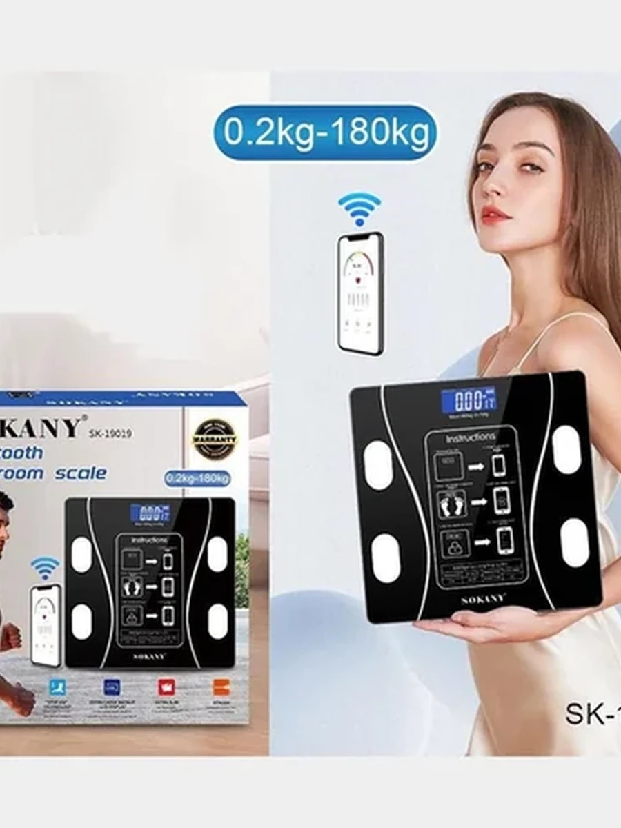 Умные электронные часы Sokany