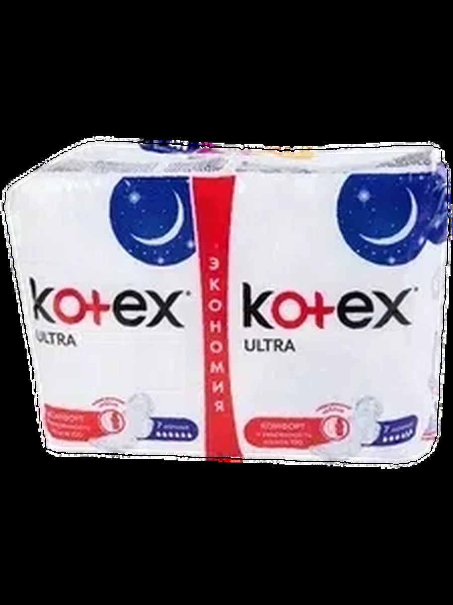 Kotex Ultra Night Duo 7+7шт